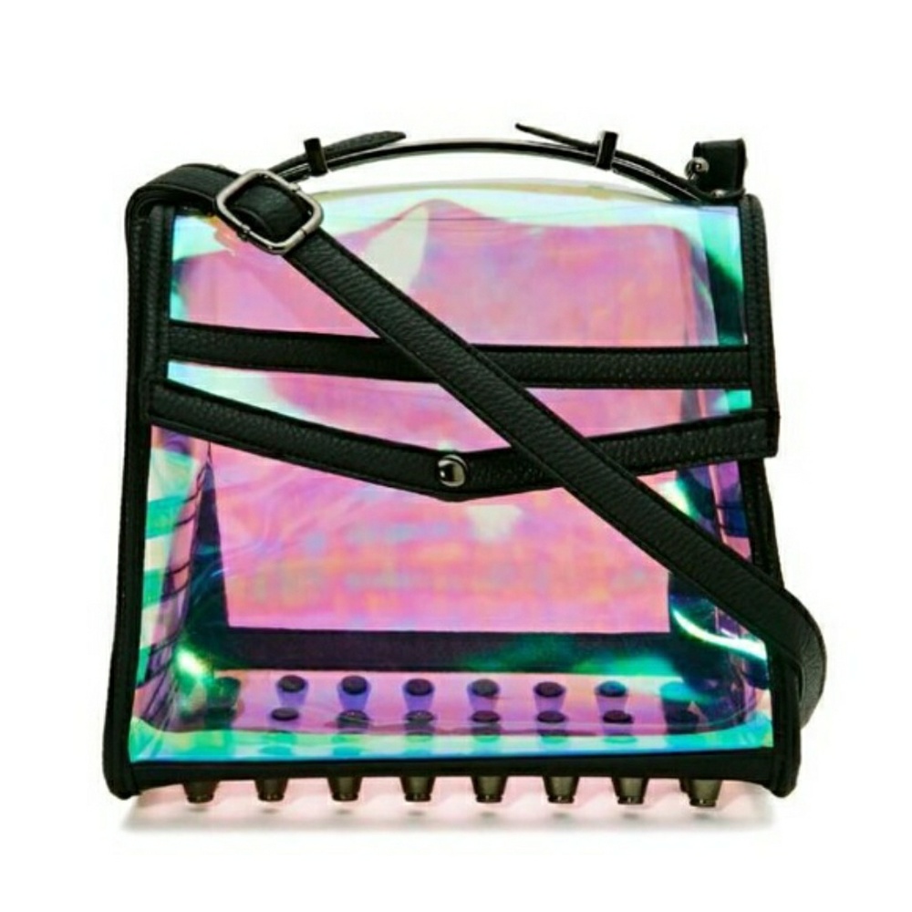 Nasty Girl Nila Anthony Holographic Bag Purse